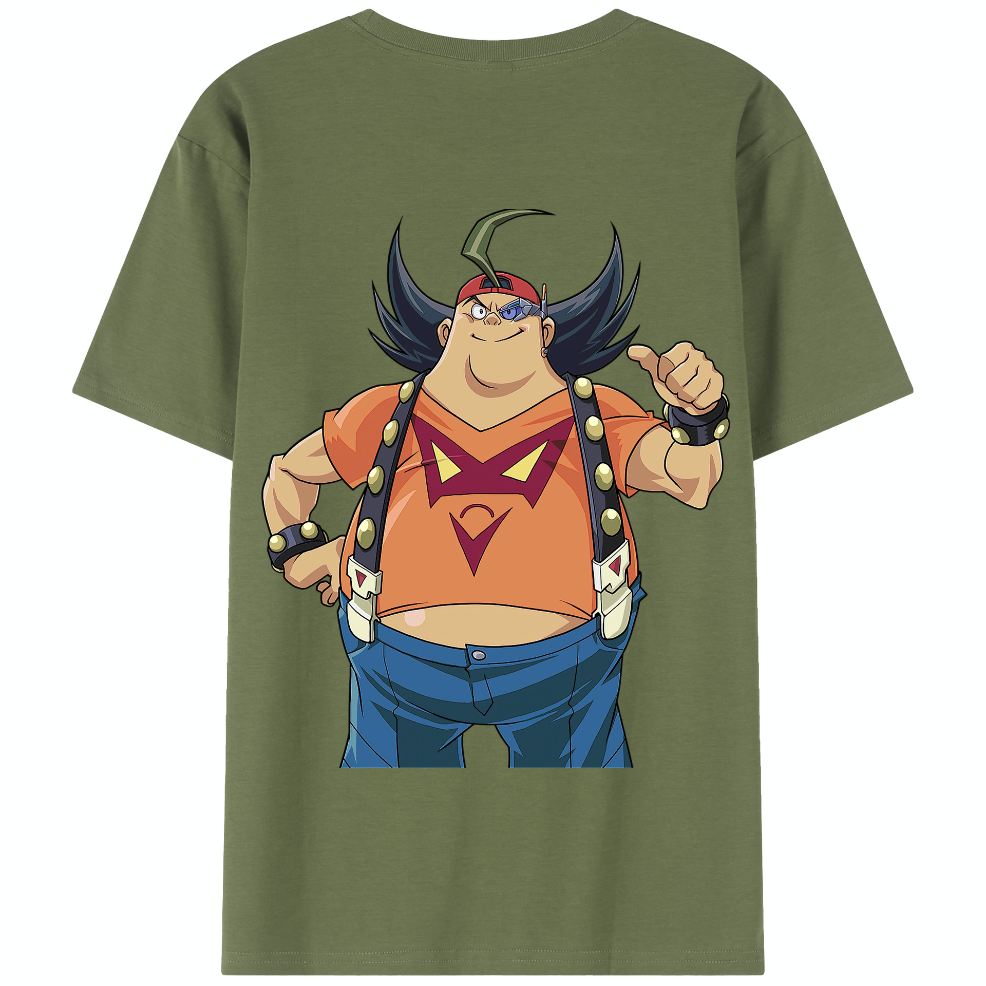 （画像用） 遊☆戯☆王 Yu-Gi-Oh! 綿100％半袖Tシャツ（背面プリント）